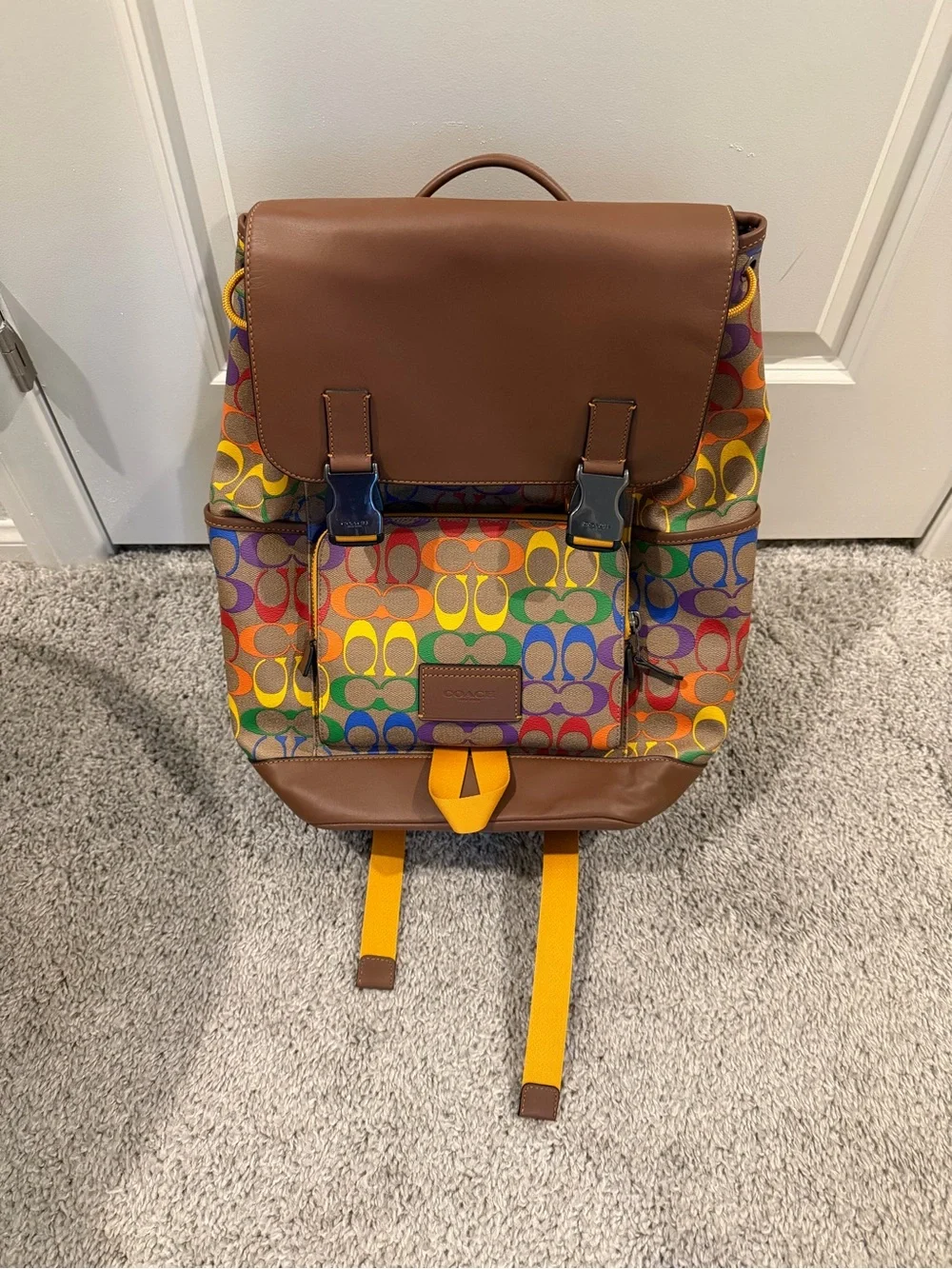 SOLD❗️Coach pride medium backpack (2022) 🌈 - Picture 2 of 6